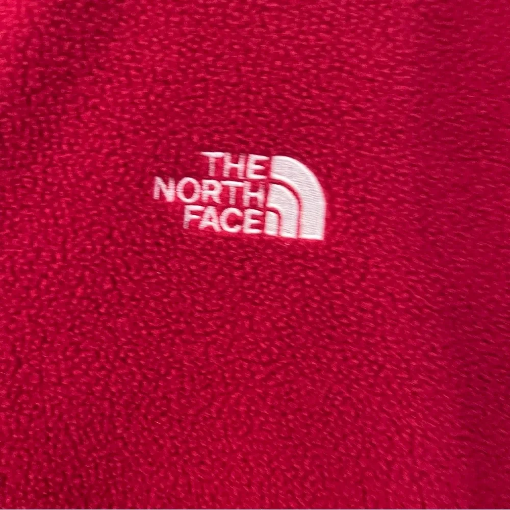 The North Face Red Fleece Vest vintage size xl with pockets
